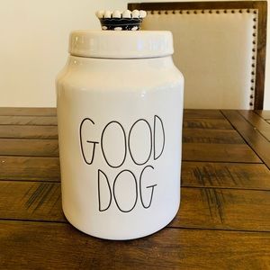 Dog treat jar